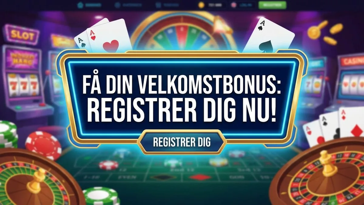 Registrering med bonus